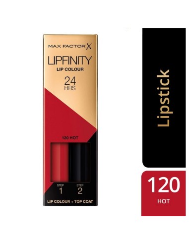 MF BARRA LABIOS LIPFINITY 120 HOT ARDENTE