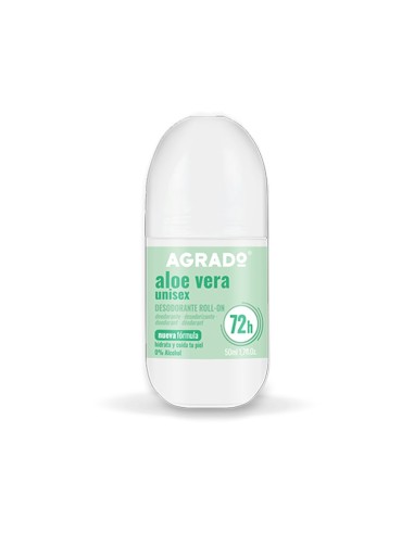 AGRADO DESODORANTE ROLL-ON 50ML UNISEX ALOE VERA