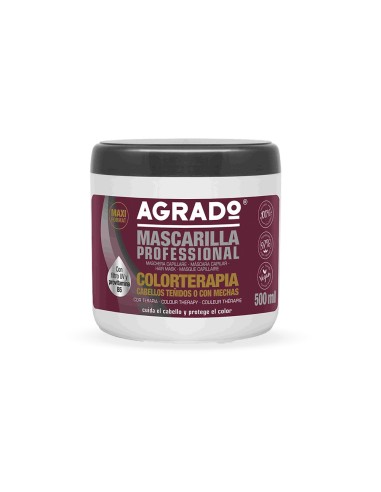 AGRADO MASCARILLA CAPILAR COLORTERAPIA 500ML