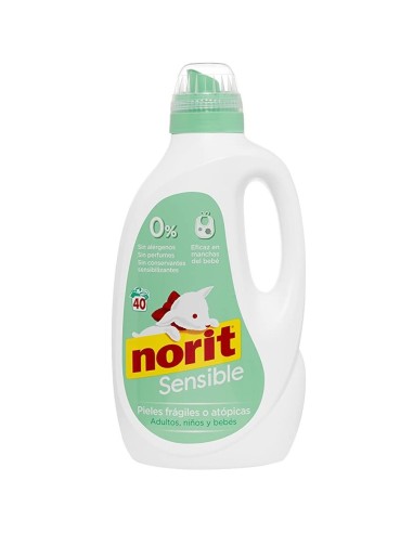 NORIT DETERGENTE PIEL SENSIBLE MAQUINA 40 DOSIS 2120ML