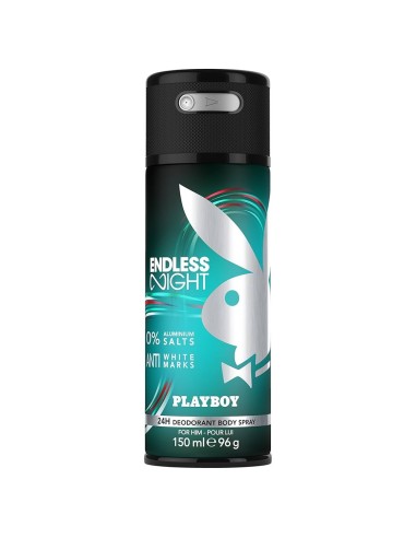 PLAYBOY DESODORANTE MEN ENDLESS NIGHT 0% SPRAY 150ML