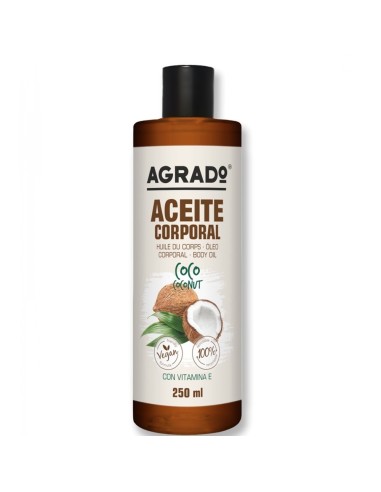 AGRADO ACEITE CORPORAL COCO 250ML