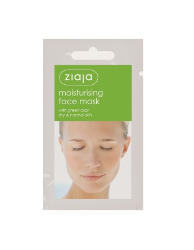 ZIAJA MASCARILLA FACIAL HIDRATANTE CON ARCILLA VERDE 7ML