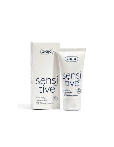 ZIAJA CREMA CALMANTE DE DIA PARA PIELES SENSIBLES SPF20 50ML