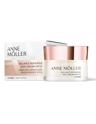 ANNE MOLLER ROSAGE EXTRA RICA REP. REEQUILIBRANTE SPF15