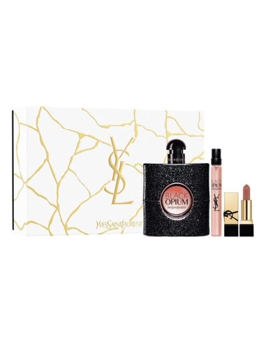 BLACK OPIUM EDP VAP 90 ML + EDP 10 ML + LABIAL ROUGE