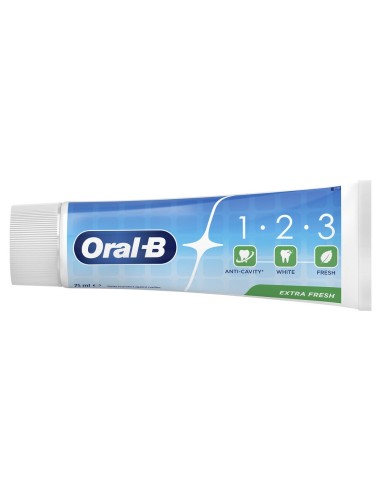 ORAL B PASTA 1-2-3 EXTRA FRESH 75ML