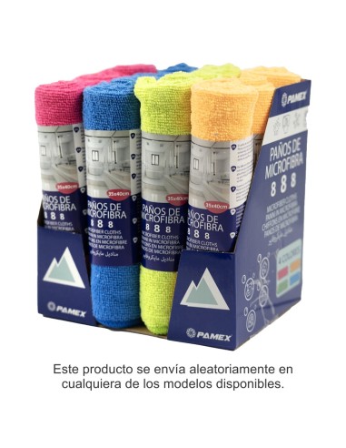 BAYETA MICROFIBRA PAMEX MULTIUSO R.888 35X40CM