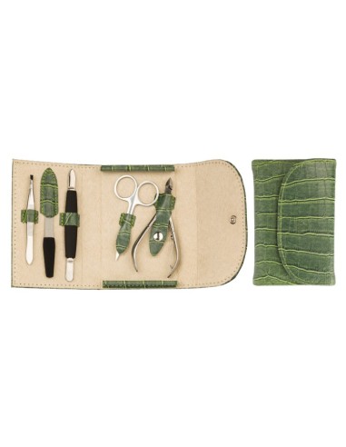 ESTUCHE DE MANICURA VERDE LA WALKIRIA