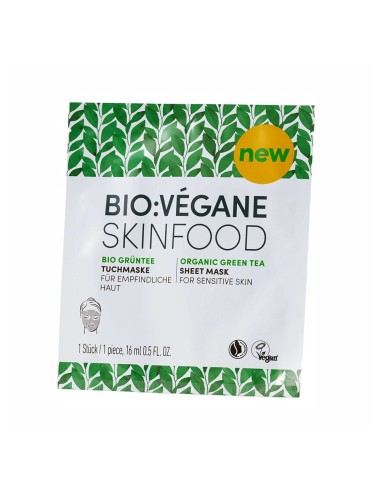 BIO VEGANE TE VERDE MASCARILLA FACIAL CELULOSA