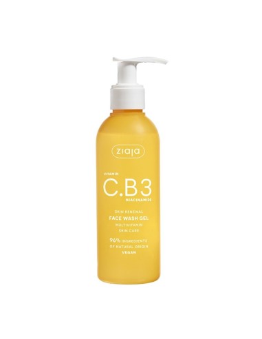 ZIAJA VITAMINA C.B3 NIACINAMIDA GEL LIMPIADOR FACIAL 190 ML