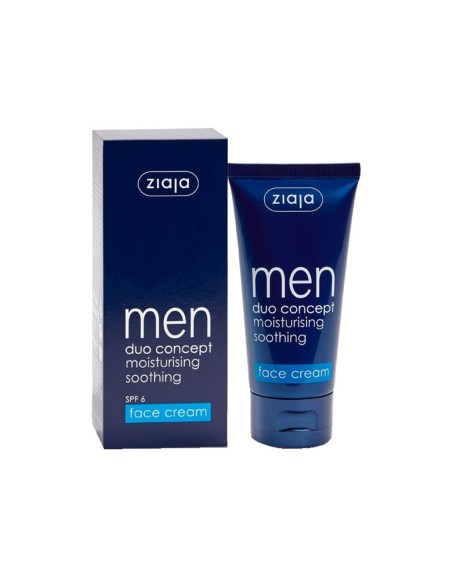 ZIAJA MEN CREMA FACIAL HIDRATANTE SPF6 50 ML
