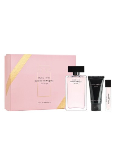 NARCISO RODRIGUEZ FOR HER MUSC NOIR EDP VAP 100ML + EDP 10ML + BODY 50ML