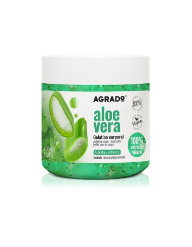 AGRADO SOLAR GELATINA CORPORAL ALOE AFTERSUM REPARADOR 400ML