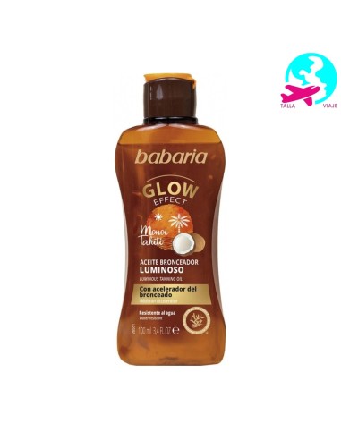 BABARIA SOLAR ACEITE LUMINOSO FORMATO VIAJE 100ML