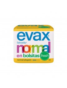 EVAX SALVA SLIP FRESH NORMAL PLEGADO EN BOLSITAS 20 UDS.