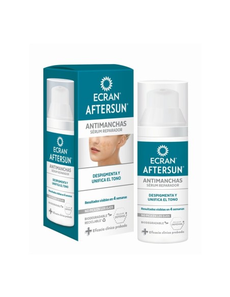 ECRAN AFTER SUN SERUM REPARADOR FACIAL ANTI-MANCHAS 50ML