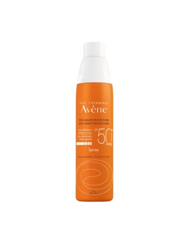 AVENE SOLAR SPRAY CORPORAL Y FACIAL SPF50+ PIELES SENSIBLE 200ML