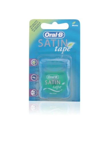 ORAL B SEDA DENTAL SATIN FLOSS MENTA 25 MTS. (CINTA)