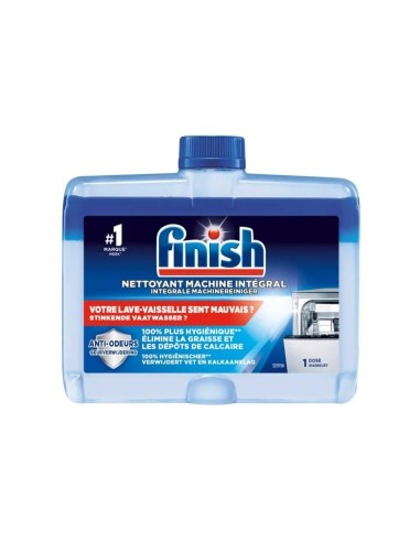 FINISH LAVAVAJILLAS LIMPIA MAQUINAS LIQUIDO 250ML