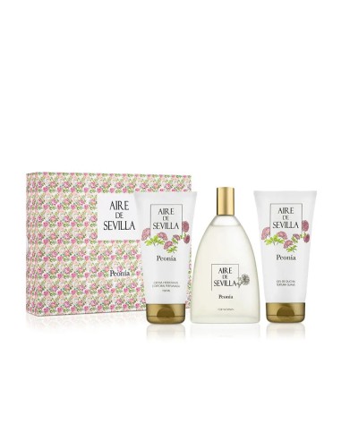 AIRE DE SEVILLA SET PEONIA EDT VAP 150ML+ BODY + GEL