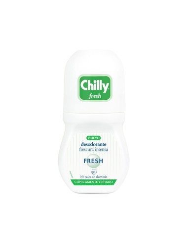 CHILLY DESODORANTE  ROLL-ON FRESH 50ML 0% SALES DE ALUMINIO