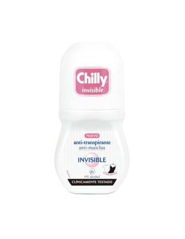 CHILLY DESODORANTE  ROLL-ON INVISIBLE 50ML 0% ALCOHOL