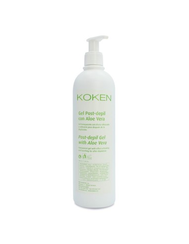 GEL POST DEPILACION CON ALOE VERA 500 ML