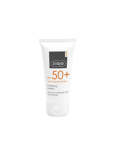 ZIAJA MED SOLAR CREMA FACIAL PROTECTORA MATIFICANTE SPF50+ 50ML