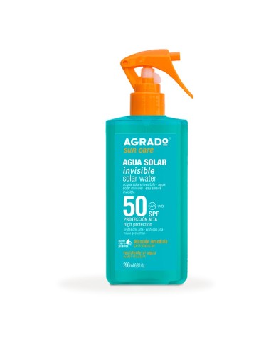 AGRADO SOLAR AGUA INVISIBLE SPF50+ PISTOLA 200ML