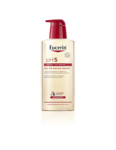 EUCERIN GEL DE BAÑO SUAVE PIEL SENSIBLE 400ML