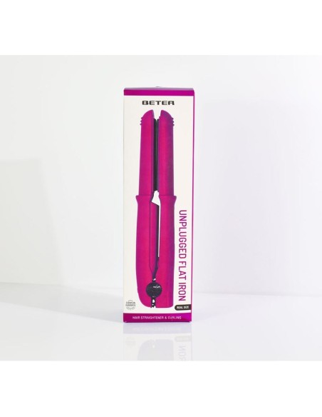 PLANCHA DE CABELLO INALAMBRICA GRWM - ROSA