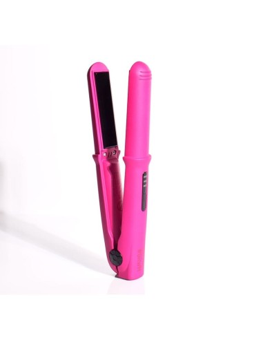 PLANCHA DE CABELLO INALAMBRICA GRWM - ROSA