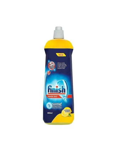 FINISH LAVAVAJILLAS ABRILLANTADOR 160 LAV. 800ML LIMON