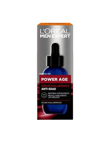 LOREAL MEN EXPERT POWER AGE SERUM ANTI-EDAD 30ML ACIDO HIALURONICO