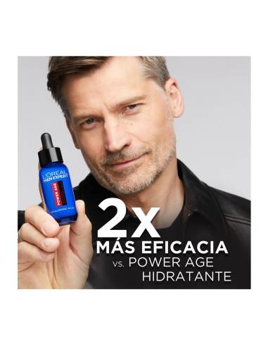 LOREAL MEN EXPERT POWER AGE SERUM ANTI-EDAD 30ML ACIDO HIALURONICO