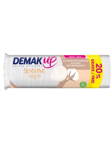 DEMAK UP DISCOS DESMAQUILLAR SENSITIVE 72 UDS