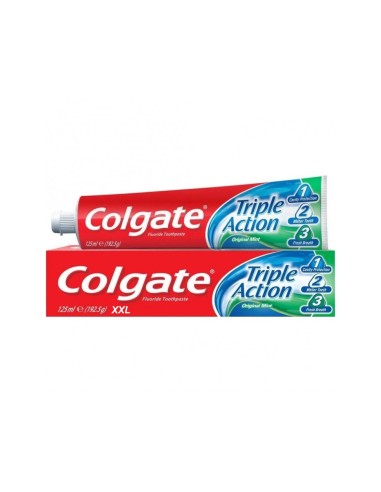 COLGATE PASTA DENTIFRICA AC. TRIPLE ACCION 125ML