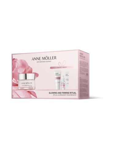 ANNE MOLLER SET GLOWING RITUAL FIRMING RICH CREAM SPF15 + REGALO