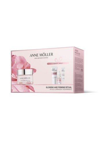 ANNE MOLLER SET GLOWING RITUAL FIRMING CREAM SPF15 + REGALO