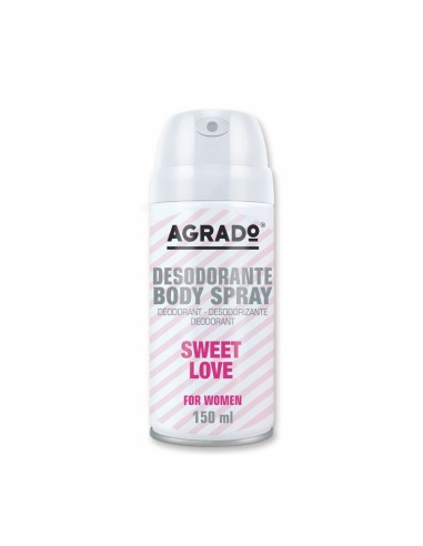 AGRADO DESODORANTE 150ML SPRAY WOMEN SWEET LOVE