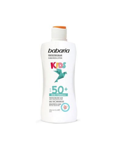 BABARIA SOLAR INFANTIL SPF50+ PIEL SENSIBLE