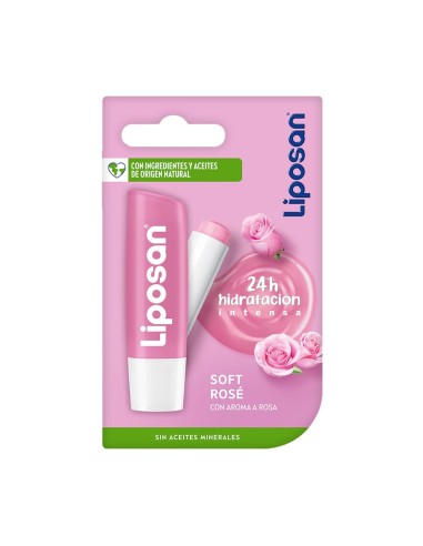 LIPOSAN PROTECTOR LABIAL BALSAMO ROSA