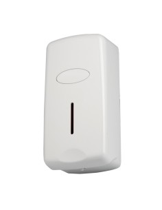 Dispensador de jabón líquido RVS blanco 1L