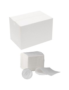 Papel higiénico plegado en Z 2 capas 6000 uds