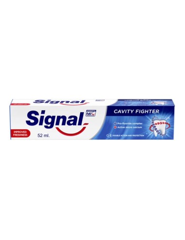 SIGNAL PASTA DENTAL 52ML CAVITY PROTECTION (VIAJE)