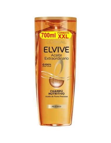 ELVIVE CHAMPU 700 ML ACEITE EXTRAORDINARIO PELO SECO