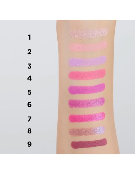 EVELINE PALETAS DE SOMBRAS LOOK UP 9 COLORS NEO PINK