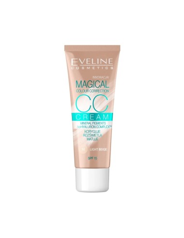 EVELINE CC CREMA MAGICAL COLOUR CORRECTOR 30ML 50 LIGHT BEIGE