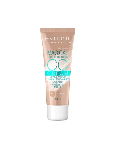 EVELINE CC CREMA MAGICAL COLOUR CORRECTOR 30ML 53 BEIGE